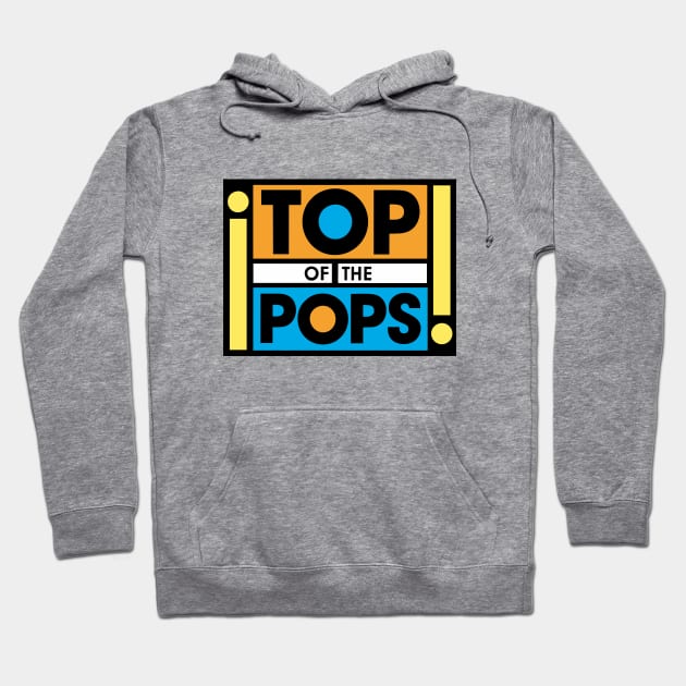 Top Of The Pops Hoodie by The Bing Bong art